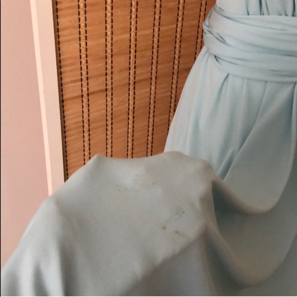 DESSY Twist Wrap Bridesmaid Dress Short Small - Picture 7 of 7